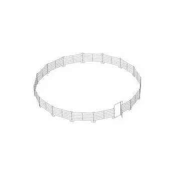 Krmivo pro koně Kruhová jízdárna z ohradních panelů 2 m 22 + 1