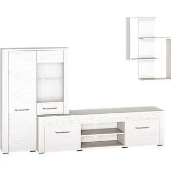 Obývací stěna Nábytek PEGAS s.r.o. Obývací stěna CLERMONT 15, borovice sněžná