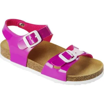 Dívčí obuv Scholl SMYLEY KID dětské zdravotní sandály růžové s Bioprint stélkou