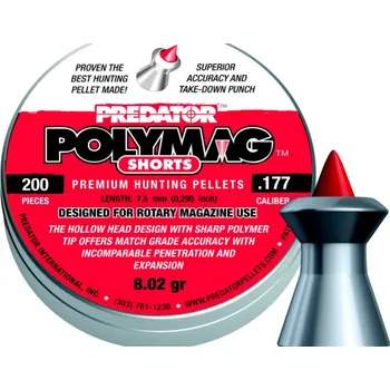 Diabolka JSB Predator PolyMag Shorts 4,5 mm 200 ks