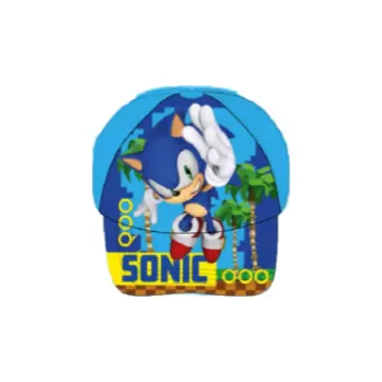 Kšiltovka Kšiltovka Ježek Sonic sv. modrá vel. 52