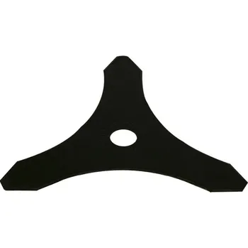 Vyžínací nůž ke křovinořezu, Kramp 3Z 250-25,4-3mm (KP-FGP505868) (Třízubý vyžínací nůž křovinořezu s průměrem 250 mm, průměr centrálního otvoru 25,4 mm. Tloušťka nože 3 mm.)