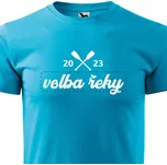 Vodácké Tričko ŘEKA a ROK Velikost: 158 (12 let), Barva trička: Žlutá, Střih trička: Dětské