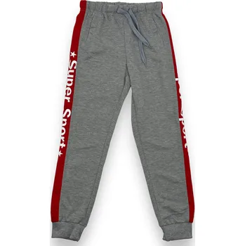 Sezon Dívčí šedé tepláky Super Barva: Šedá, Velikost: 158