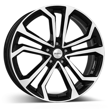 Disk Alu disk DEZENT TA dark 8x20, 5x114,3, 71.6, ET37 Black/polished