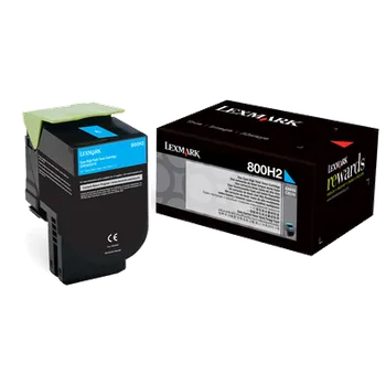 Lexmark 80C0H20 • 800H2 Cyan - Original