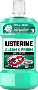 Ústní voda Listerine Clean & Fresh Mild Taste Mouthwash 500 ml