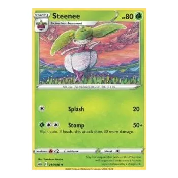 Společenská hra Pokémon karta Steenee 014/198