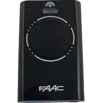 Dálkový ovladač vrat Dálkový ovladač FAAC XT4 černý, 868 MHz