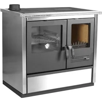 Sporák na tuhá paliva TIM SISTEM NORTH sporák na tuhá paliva - nerez/levý