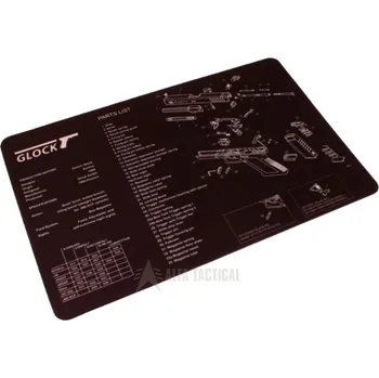 Příslušenství pro sportovní střelbu Podložka pro čištění střelných zbraní Glock, černá