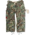 Kraťasy ENGINEER VINTAGE 3/4 WOODLAND M - Skladem