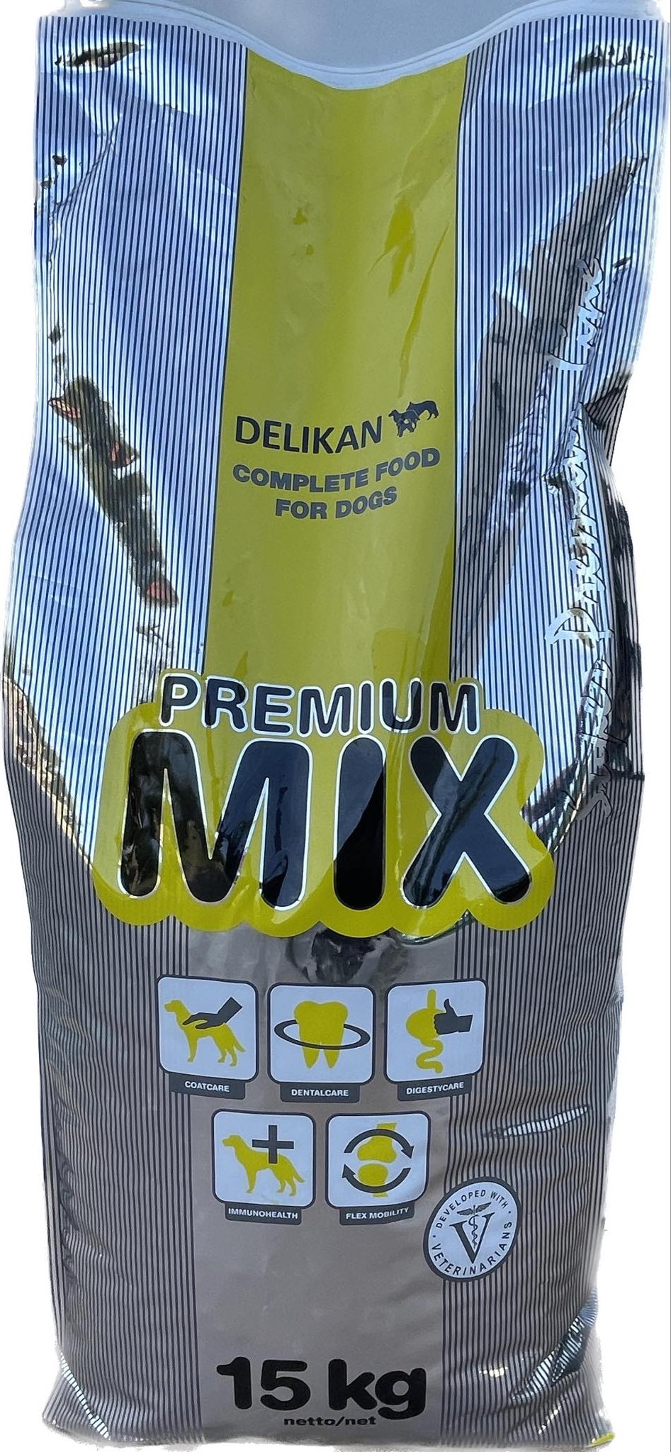 Delikan Dog Premium Mix 15 kg