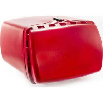 Zavazadlo na motocykl Vrchní kufr PUIG MAXI BOX 0468R červená 90l, se zámkem