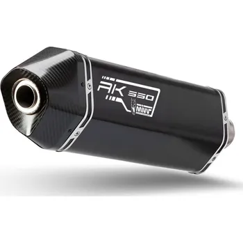 Výfuk pro motocykl Koncovka výfuku MIVV SPEED EDGE O.008.LRB Černá ocel