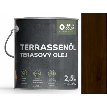 Olej na dřevo Hahn Color TERASOVÝ OLEJ TO-10 Palisandr - Palisander Velikost balení: 0,75L