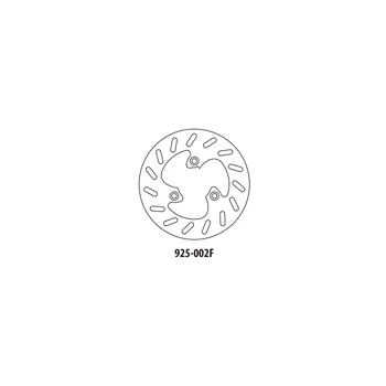 Brzdový kotouč Brzdový kotouč GOLDFREN 925-002F přední 190 mm