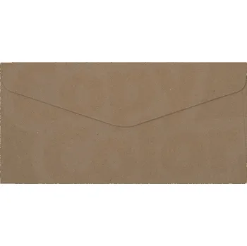Obálka Kraftová dopisní obálka DL, tmavě béžová 120g/m2