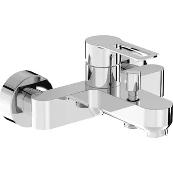 Vanová páková nástěnná baterie bez sprchové sady, chrom Pure H3214270044001