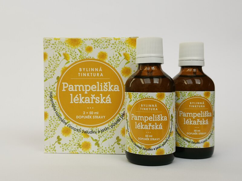 Ondřej Ullrich PAMPELIŠKA LÉKAŘSKÁ - BYLINNÁ TINKTURA 2X50ML