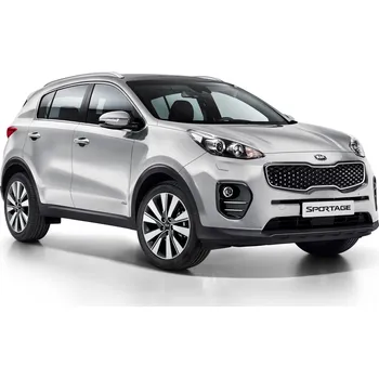 Nosič kol Příčníky Modula Oval Bar Closed Rail Alu Kia Sportage 2016-2022 s integrovanými podélníky