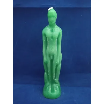 Svíčka Svíčka figurální Muž zelený