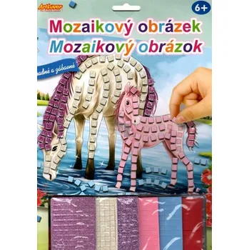 Mozaiková sada Kreativní mozaika Koně MSA-EP901