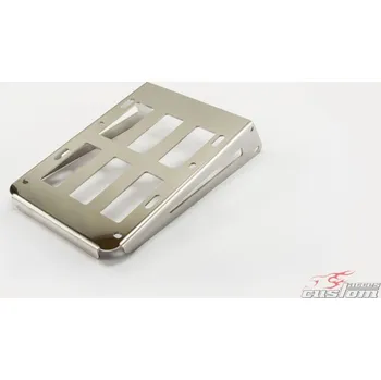 Zavazadlo na motocykl Nosič CUSTOMACCES NON DETACHABLE PP0001J Nerez for sissybar