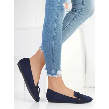 Dámské mokasíny Cabin Dámské modré mokasíny H2052B.BL Velikost: 38