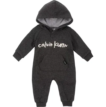 Dětská móda Calvin Klein dětský overal pro miminko, chlapečka s kapucí 3 - 6 m