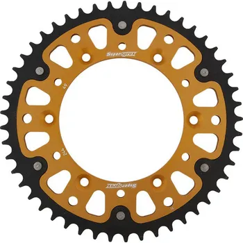 Řetězová sada pro motocykl Řetězová rozeta SUPERSPROX STEALTH RST-244:49-GLD zlatá 49 zubů, 520