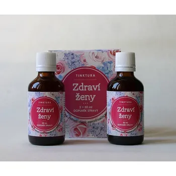 Přírodní produkt Ondřej Ullrich ZDRAVÍ ŽENY - BYLINNÁ TINKTURA 2X50ML