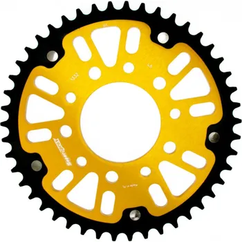 Řetězová sada pro motocykl Rozeta SUPERSPROX STEALTH RST-1332:46-GLD zlatá 46 zubů, 525