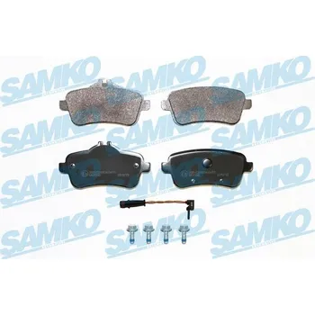 Brzdová destička Sada brzdových destiček, kotoučová brzda SAMKO 5SP1817A