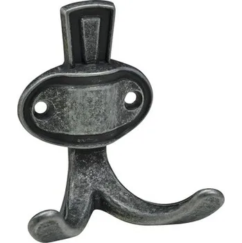 Věšák Věšák Karlos II, nikl patina