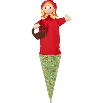 plyšák Moravská ústředna Karkulka s copy 55cm 3v1, korn