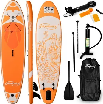 Paddleboard physionics JG88572 oranžový