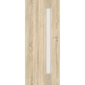 Interiérové dveře Interiérové dveře Sierra prosklené 60 L dub sonoma (VÝROBA NA OBJEDNÁVKU)