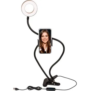 metr Selfie držák na mobil s LED světlem