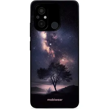 Pouzdro na mobilní telefon Lesklý kryt Mobiwear Glossy - Xiaomi Redmi 12C - G005G Strom s galaxií (Prémiové lesklé pouzdro, obal, kryt Mobiwear Glossy na mobil Xiaomi Redmi 12C - G005G Strom s galaxií, materiál Plast + TPU silikon - krytí po všech stranách, neošoupatelný potisk,)
