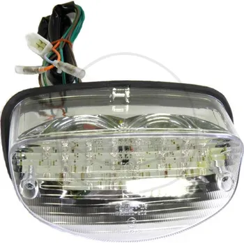 Osvětlení pro motocykl Sklo zadního světla JMT LED
