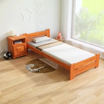 Postel Maxi Postel z masivu Union 80 x 200 cm - barva Olše + matrace Medical ROŠT ZDARMA