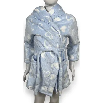 F2F Dívčí modré župan 02 Barva: Modrá, Velikost: 104/110