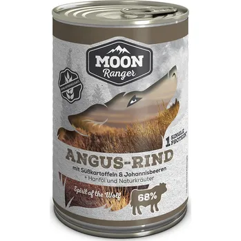Krmivo pro psa MOON Ranger hovězí Angus s batáty 6 × 400 g