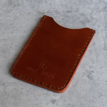 Peněženka KOŽENÁ PENĚŽENKA NALEHKO- HNĚDÁ Vidra Brand