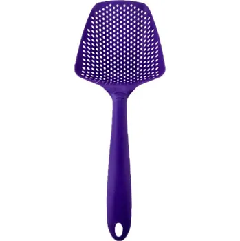 Naběrák s funkcí cedníku (hranatý) Barva: Fialová