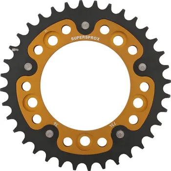 Řetězová sada pro motocykl Řetězová rozeta SUPERSPROX STEALTH RST-744:36-GLD zlatá 36 zubů, 525