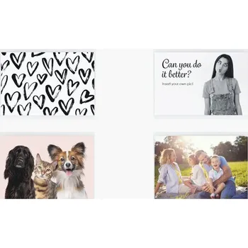 prostírání Prostírání transparent s fotkami 30x45 cm