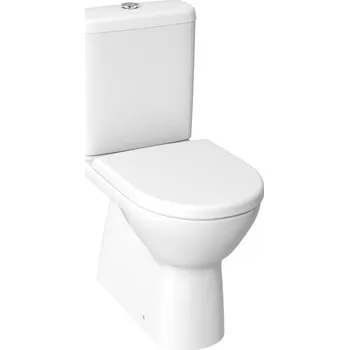 WC sada Kombiklozet, Rimless, vertikální odpad Lyra Plus Bílá H8273870002801