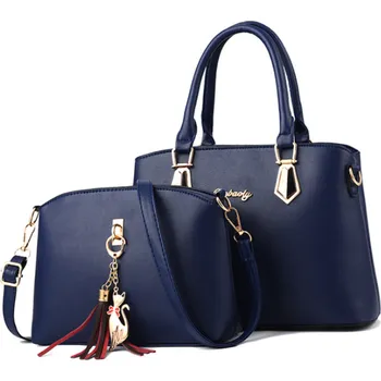 Kabelka Dámská kabelka "1+1" Barva: modrá